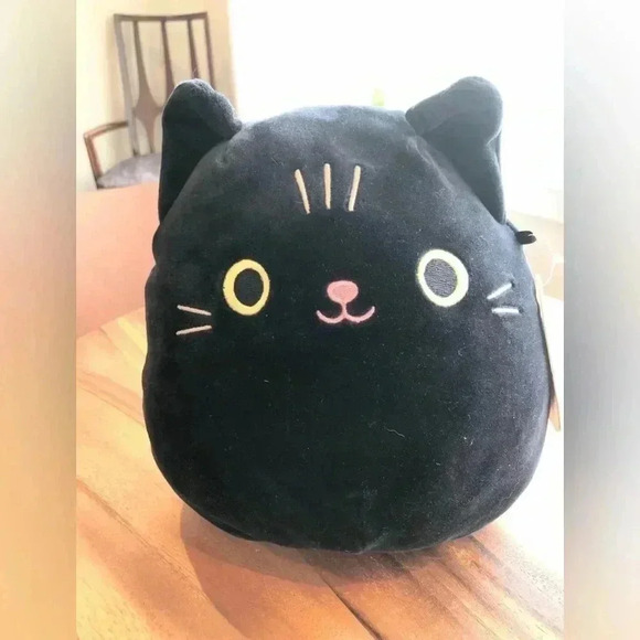 Squishmallows 8” Jamal The Black Cat, Kellytoy Hot Topic Exclusive - Picture 1 of 16